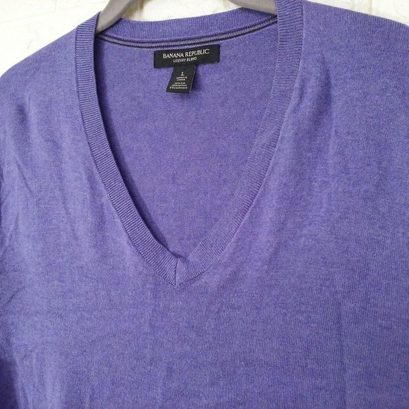 Banana Republic Luxury Silk-Cashmere Knit Sweater - Picture 6 of 12